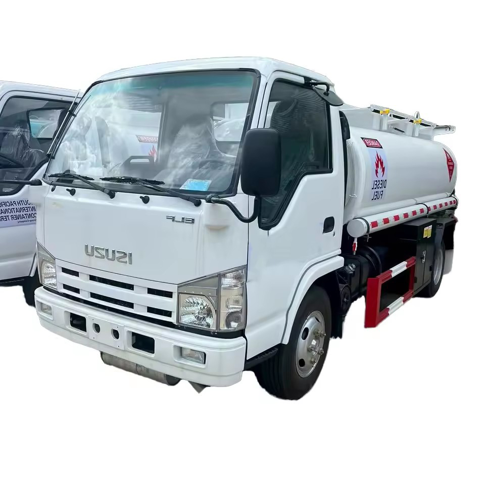 ISUZU5m&sup3;4x4油罐车|全地形石油运输加油车