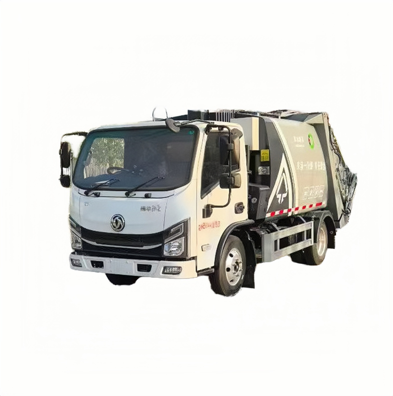 东风5m&sup3;紧凑型压缩垃圾车|地下停车能力和欧洲标准D