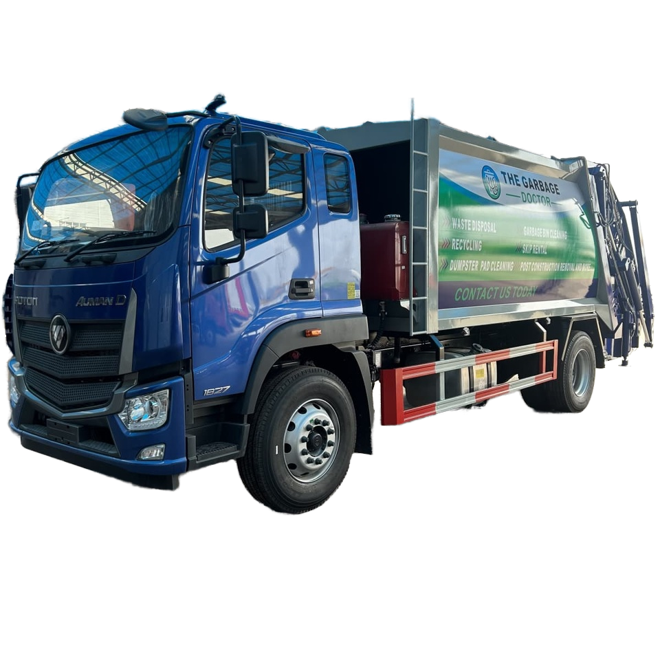 福田右舵12m&sup3;压实车-RHD市场高效道路压实解决方案