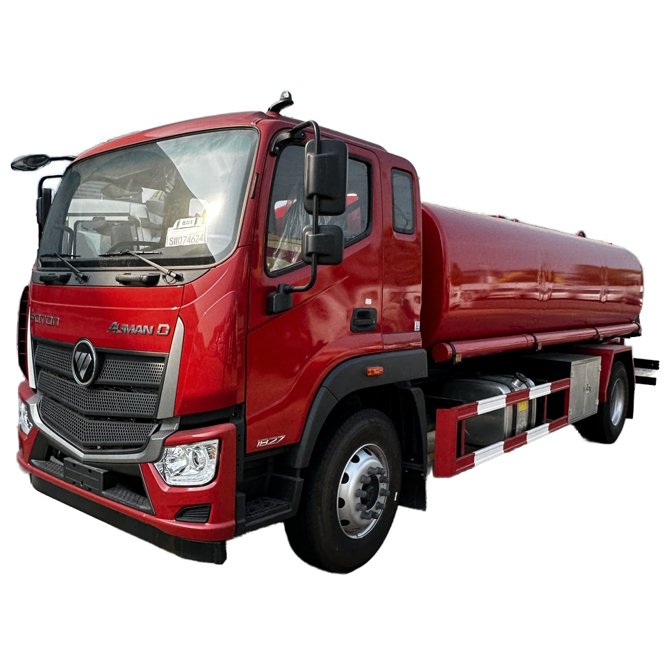 福田4x2柴油洒水车12CBM洒水车，带核心电机和发动机