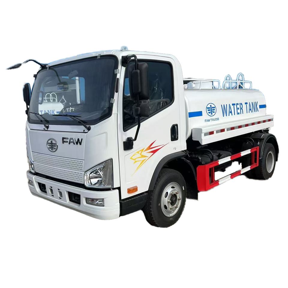 一汽5m&sup3;多功能洒水车|带即时D的洒水车和应急供水车