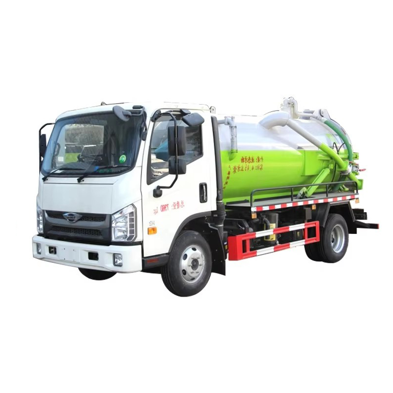 福田5 CBM吸污车微型真空吸化粪池车