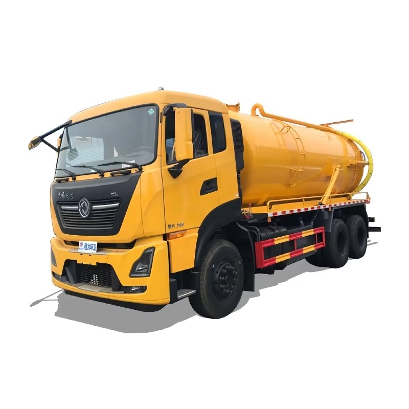 东风20 CBM吸污车6X4化粪泵车真空高压罐车