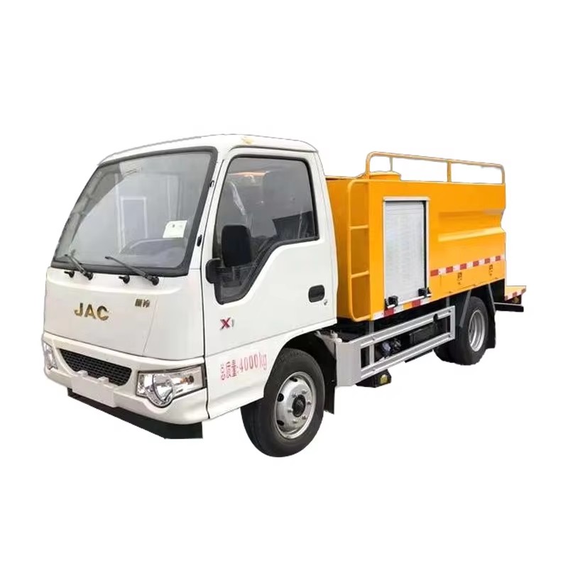 JAC 2500L带清洗卷筒的高压真空污水化粪粪抽吸清洗车