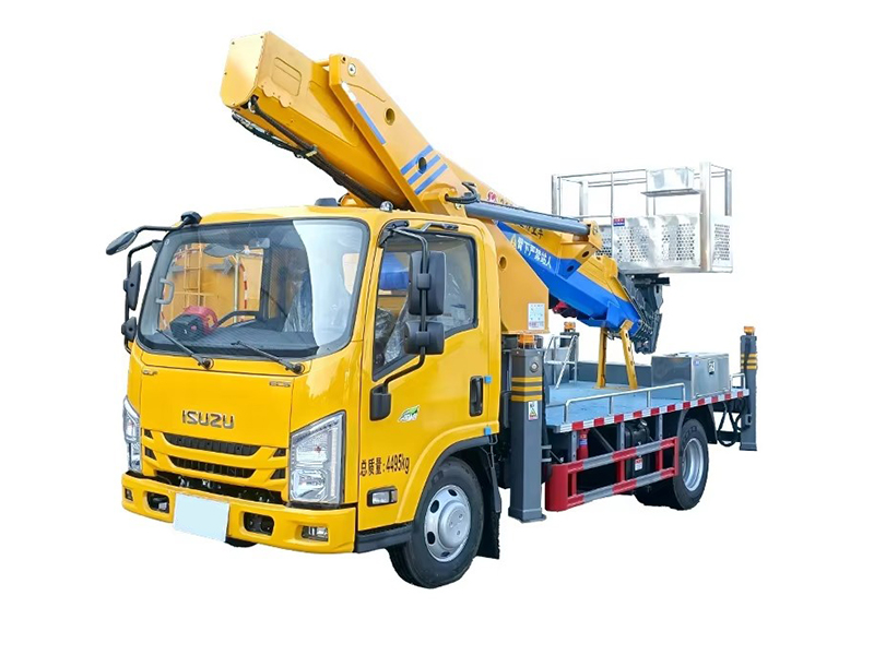 1SUZU定制25米伸缩臂直臂高空作业车