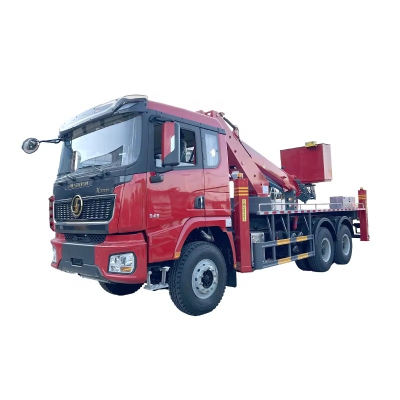 Shacman X3000 6x4重型高空作业平台车23m液压高空作业升降机
