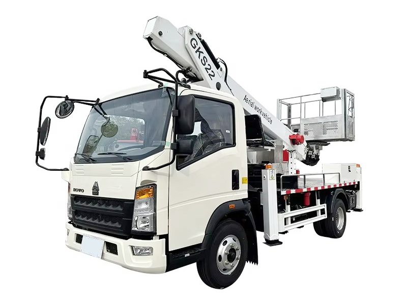 豪沃高空作业车22M 25M 30M高空作业高空作业斗式卡车