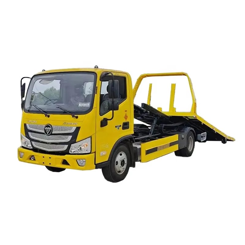 福田4x2道路救援平板拖车