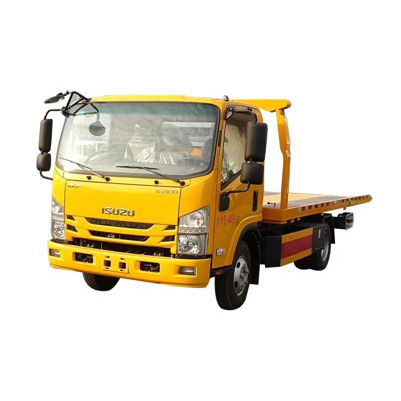 1铃木ELF KV100平板救援拖车4x2道路救援救援救援车待售