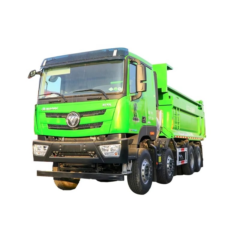 全新8x4翻斗车40吨自卸车福田欧曼自卸车