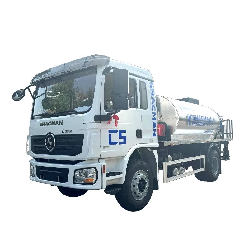 Shacman L3000 4x2铺路机械沥青车9 CBM道路沥青洒布车S