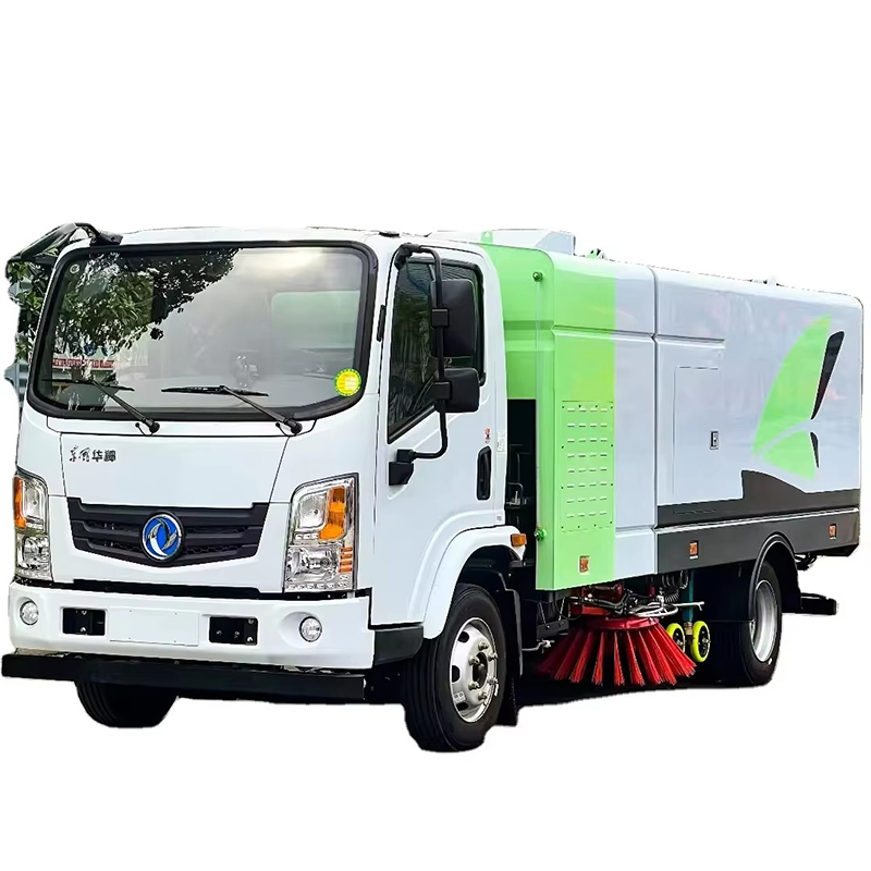 纯电动好服务东风4X2纯扫式街道清扫机电动道路清扫机