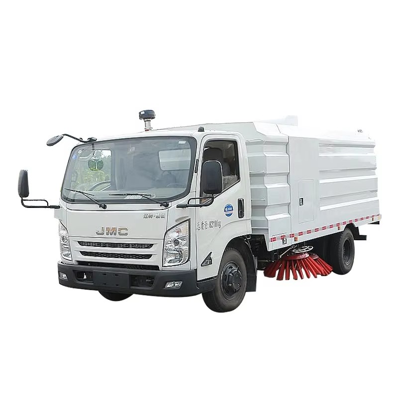 江铃高压真空道路清扫车4000L城市街道清扫吸污车