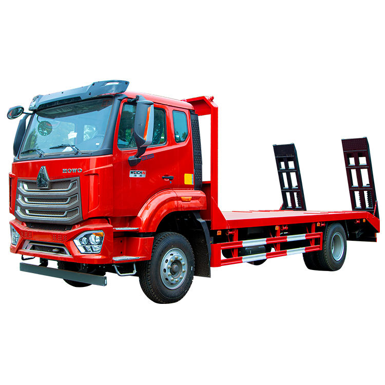 Shacman Isuzu HOWO新型平板卡车，适用于中国柴油挖掘机的耐用钢材'；s国家H