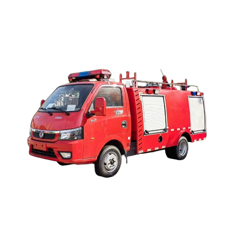 新型小型4x2柴油1500L水箱社区消防车应急救援50m工作高度