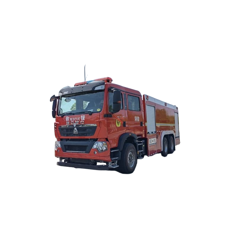 高马力柴油动力消防车重型卡车HOWO 12立方米灭火车