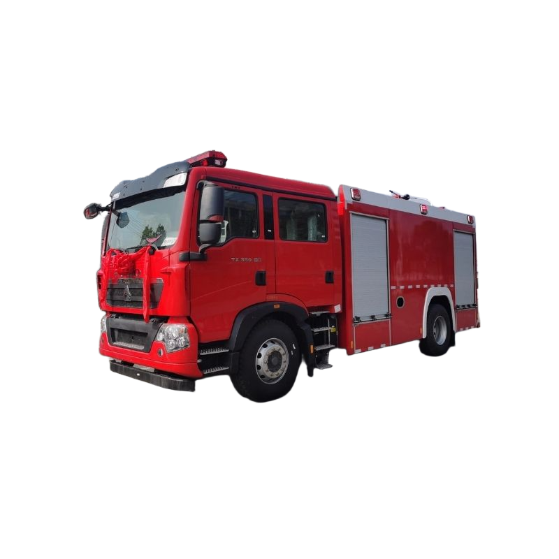 中国重汽豪沃水罐消防车8000L/8立方米消防车