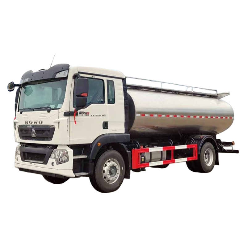 全新中国重汽Howo 4X2 15000L牛奶罐车15m&sup3;不锈钢牛奶运输车