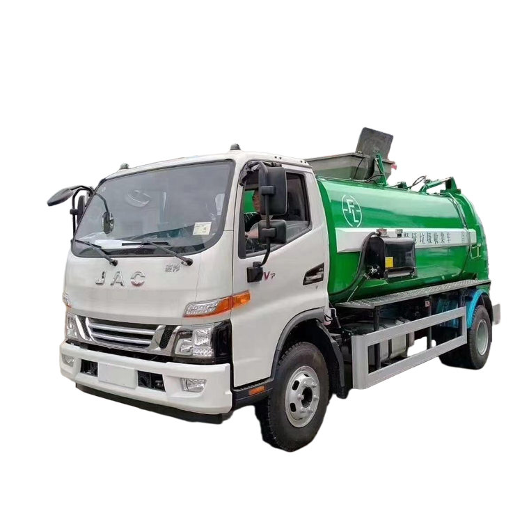 江淮环保8立方米小型厨余垃圾车柴油4x2直供餐厅