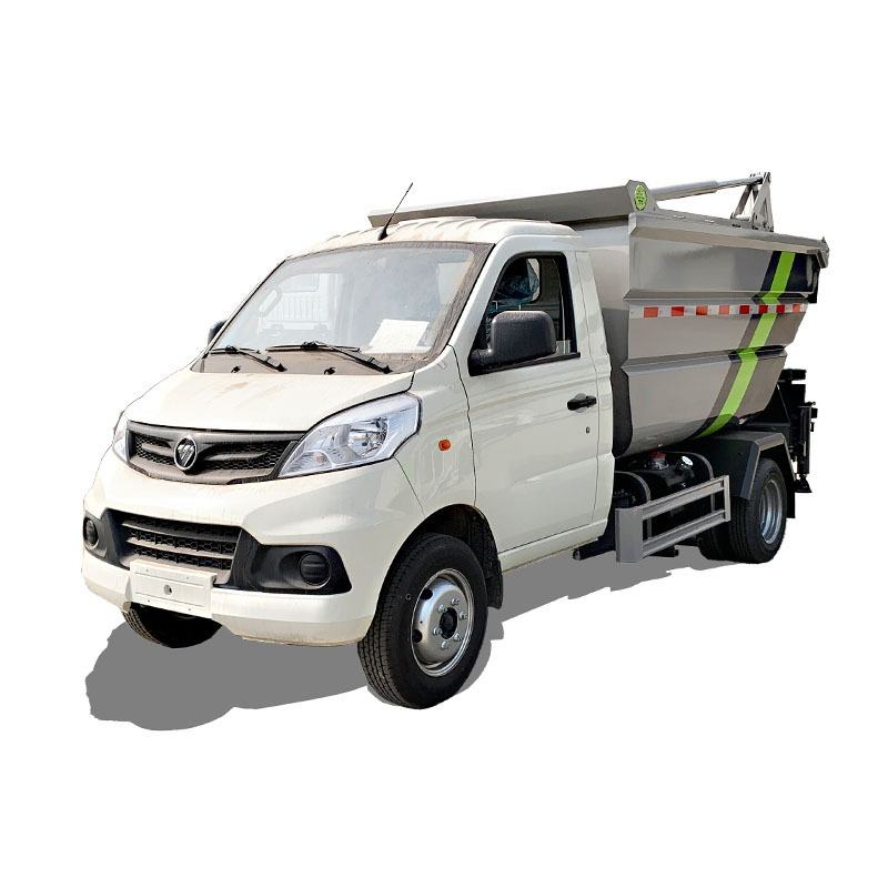 福田环卫手动柴油压缩垃圾车高效中小型专用车-S