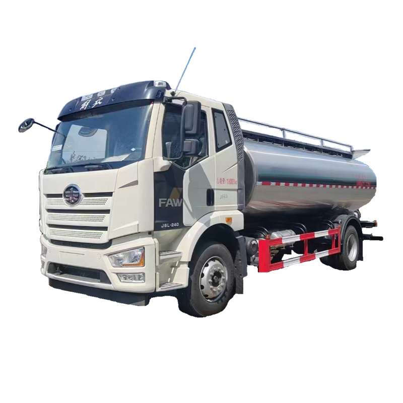 中国一汽鲜牛奶转运车4X2牛奶车12000L牛奶罐车待售