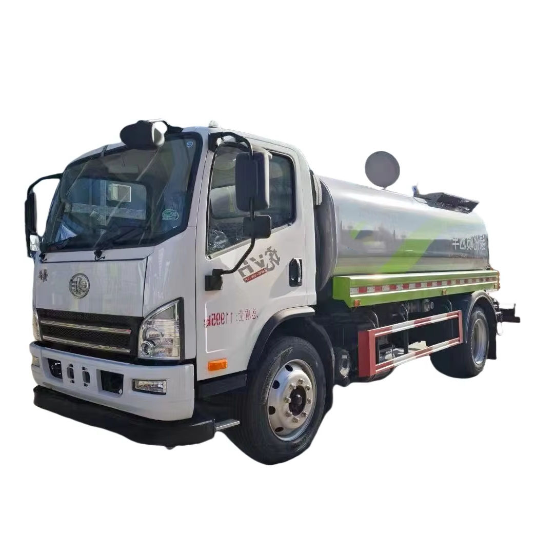 一汽4X2 10000L饮水罐车洒水车用于建筑降尘