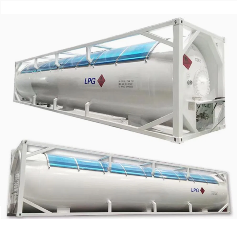 Un T50标准40FT ISO罐式集装箱安全液化石油气运输