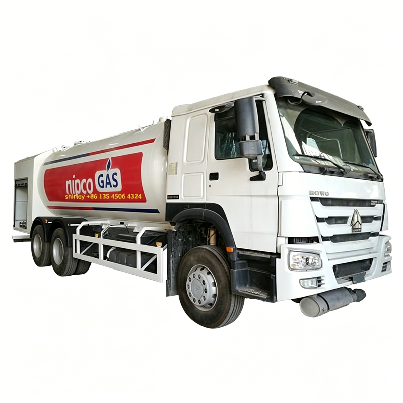 Howo 10轮24000L丙烷罐车