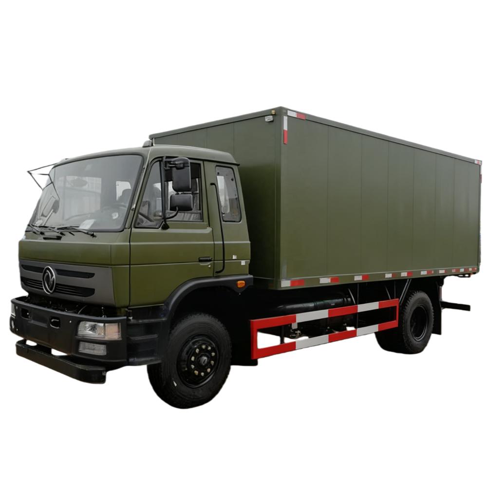4X4箱式卡车东风柴油，全新，欧III，载重量10吨，工厂定制